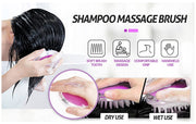 Silicone Shampoo Hair Wash Brush Hair scalp Massage Brush