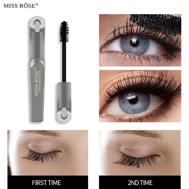 MISSROSE thick waterproof anti-sweat curling non-smudge cross-border mascara 12ml