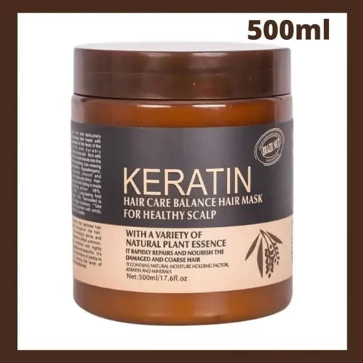 Brazil Nut Keratin Hair Care Balance Keratin Hair Mask 500 ml